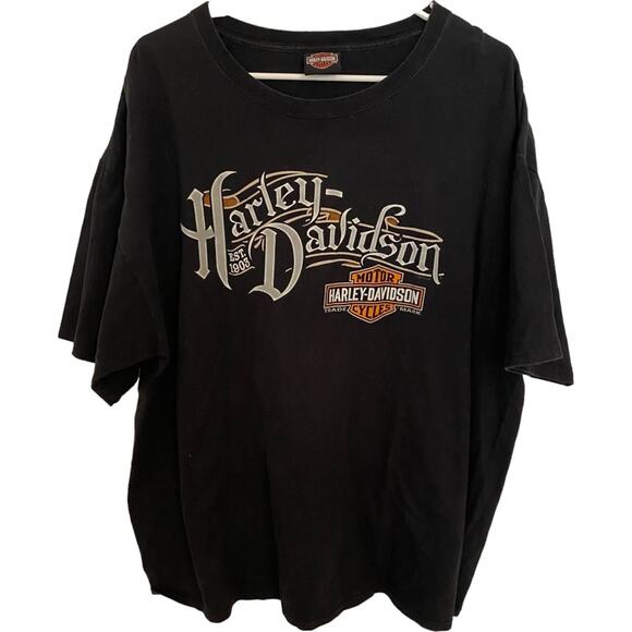 Harley Davidson Mens Shirt motorcycle Screaming Eagle Winston Salem NC XXL 2012 - Picture 1 of 6